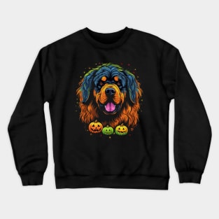 Tibetan Mastiff Halloween Crewneck Sweatshirt